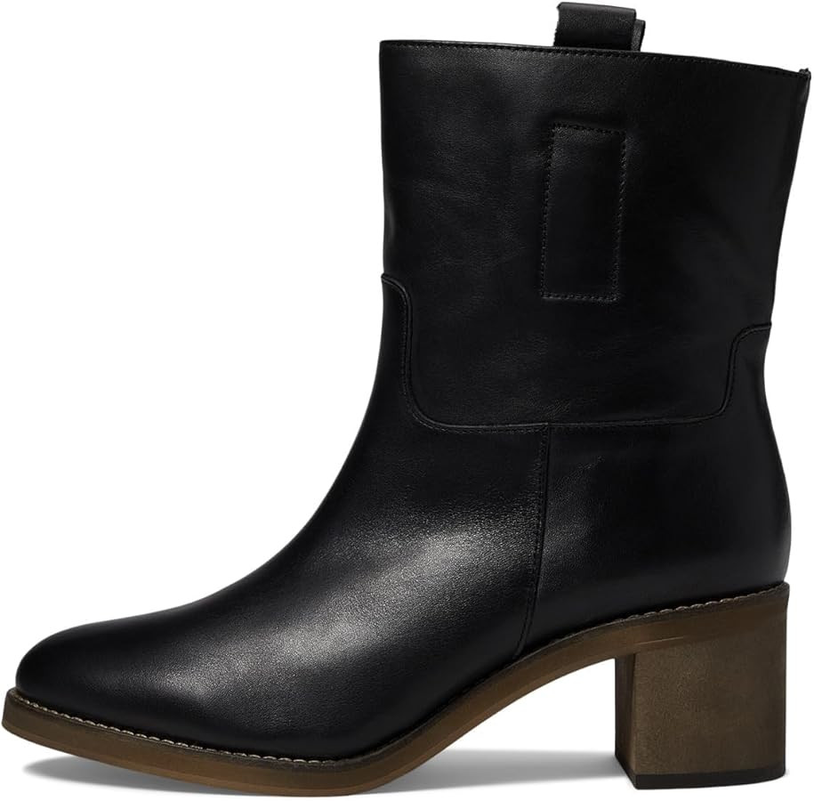 Free People Tabby Ankle Boots for Women - Leather & Textile Lining - Padded Footbed - Synthetic O... | Amazon (US)