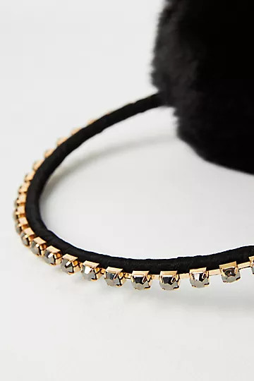 Violet and Brooks Baguette Crystal Earmuffs | Anthropologie (US)