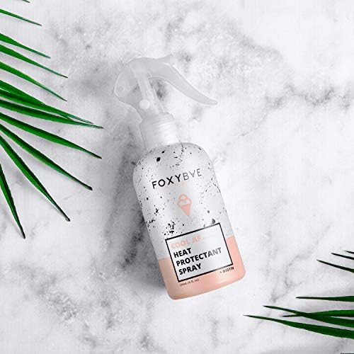 FoxyBae Cool AF Heat Protectant Hair Spray, Hair Oil Thermal Heat Protector Hair Styling Products... | Amazon (US)