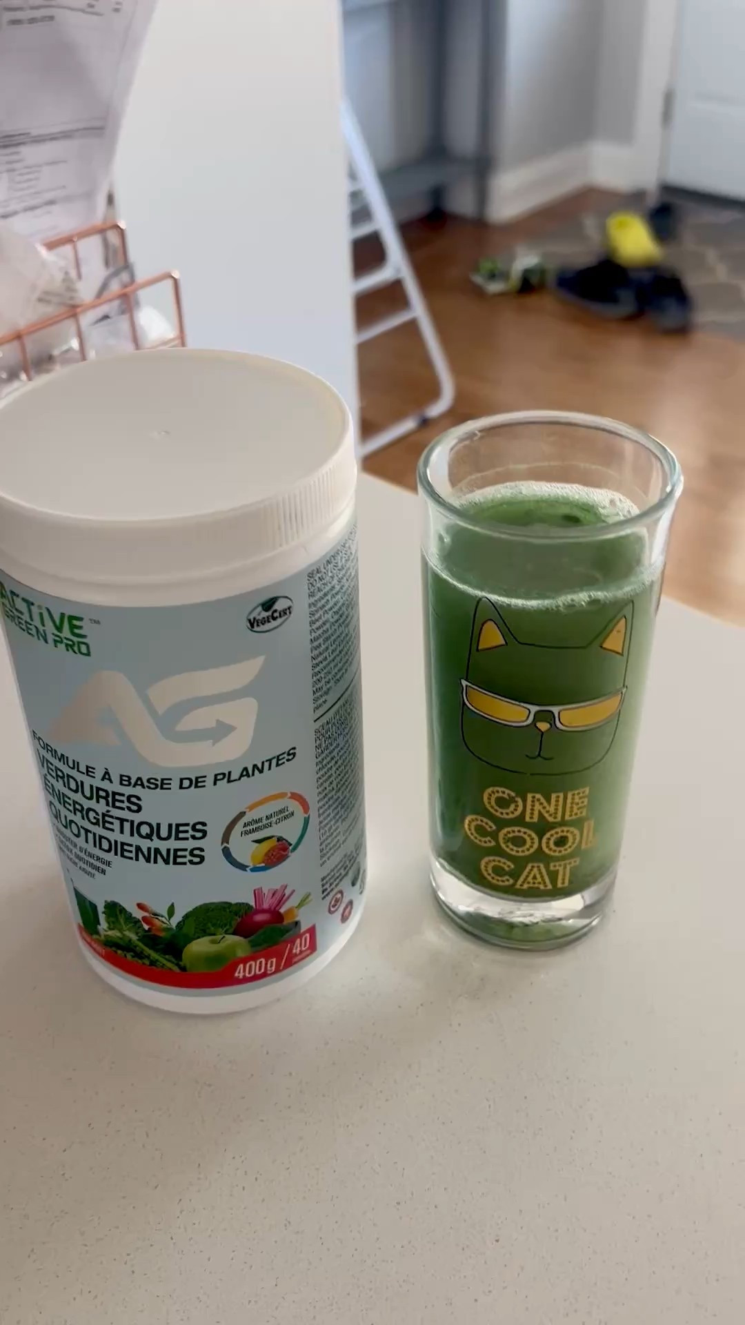 Starting my daily greens life! 😸🌱🥦🥒

Cool cat glass was a Winners find 🥤

#LTKfitness #LTKspring #LTKcanada