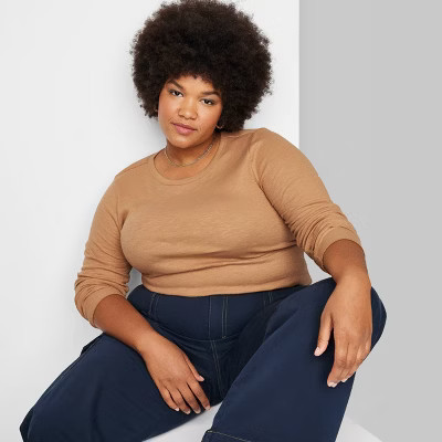 Women's Long Sleeve T-Shirt - Wild Fable™ | Target