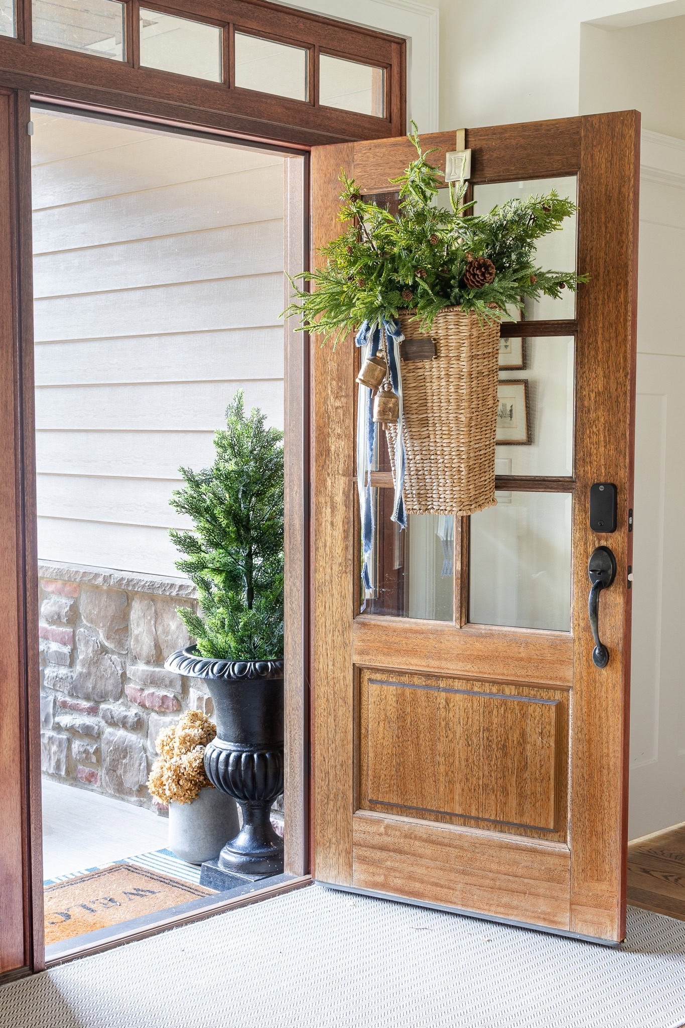 Christmas the front door  

#LTKSeasonal #LTKHome #LTKFindsUnder50