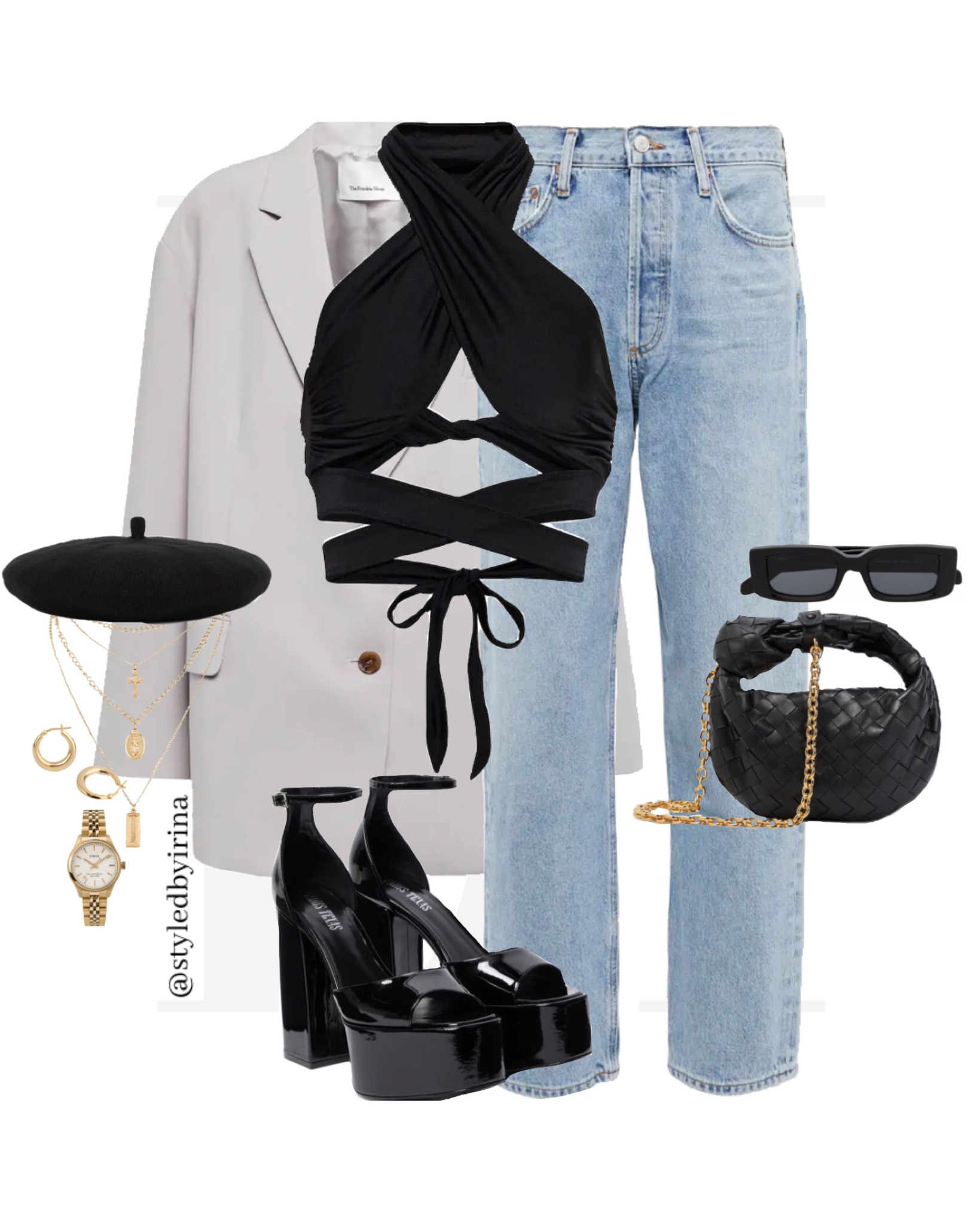 I hope you like my daily inspiration.  You can find more looks on my instagram @STYLEDBYIRINA🤍

#LTKshoecrush #LTKitbag #LTKsalealert