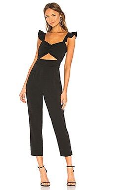 Lovers + Friends Knox Jumpsuit in Black from Revolve.com | Revolve Clothing (Global)