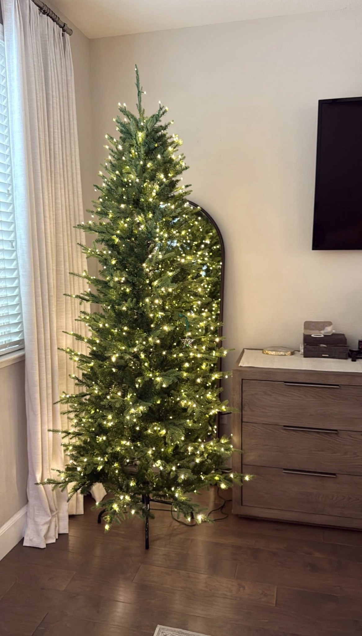 Grand duchess slim Christmas tree | back in stock! 

#LTKSeasonal #LTKHome