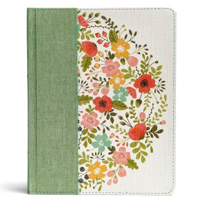 CSB Notetaking Bible, Sage Cloth Over Board - by  Csb Bibles by Holman (Hardcover) | Target