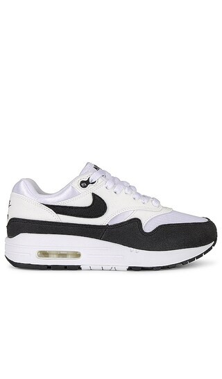Air Max 1 '87 Sneaker in White, Black, & Summit White | Revolve Clothing (Global)