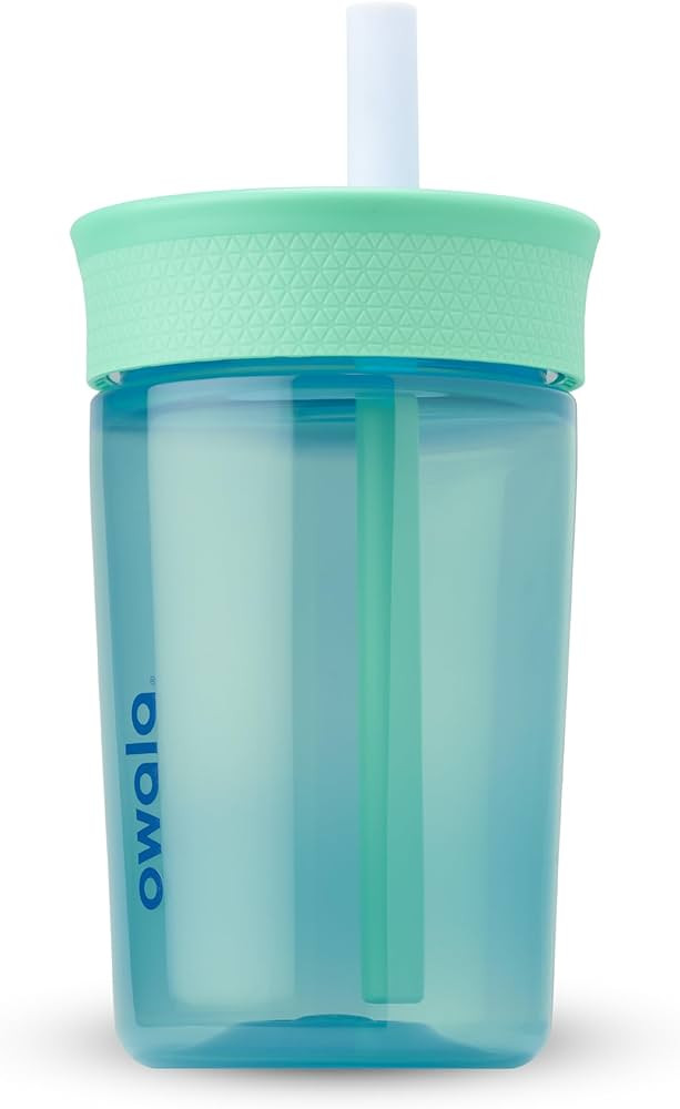 Owala Kids Insulation BPA-Free Plastic Tumbler with Spill Resistant Flexible Straw, Easy to Clean... | Amazon (US)