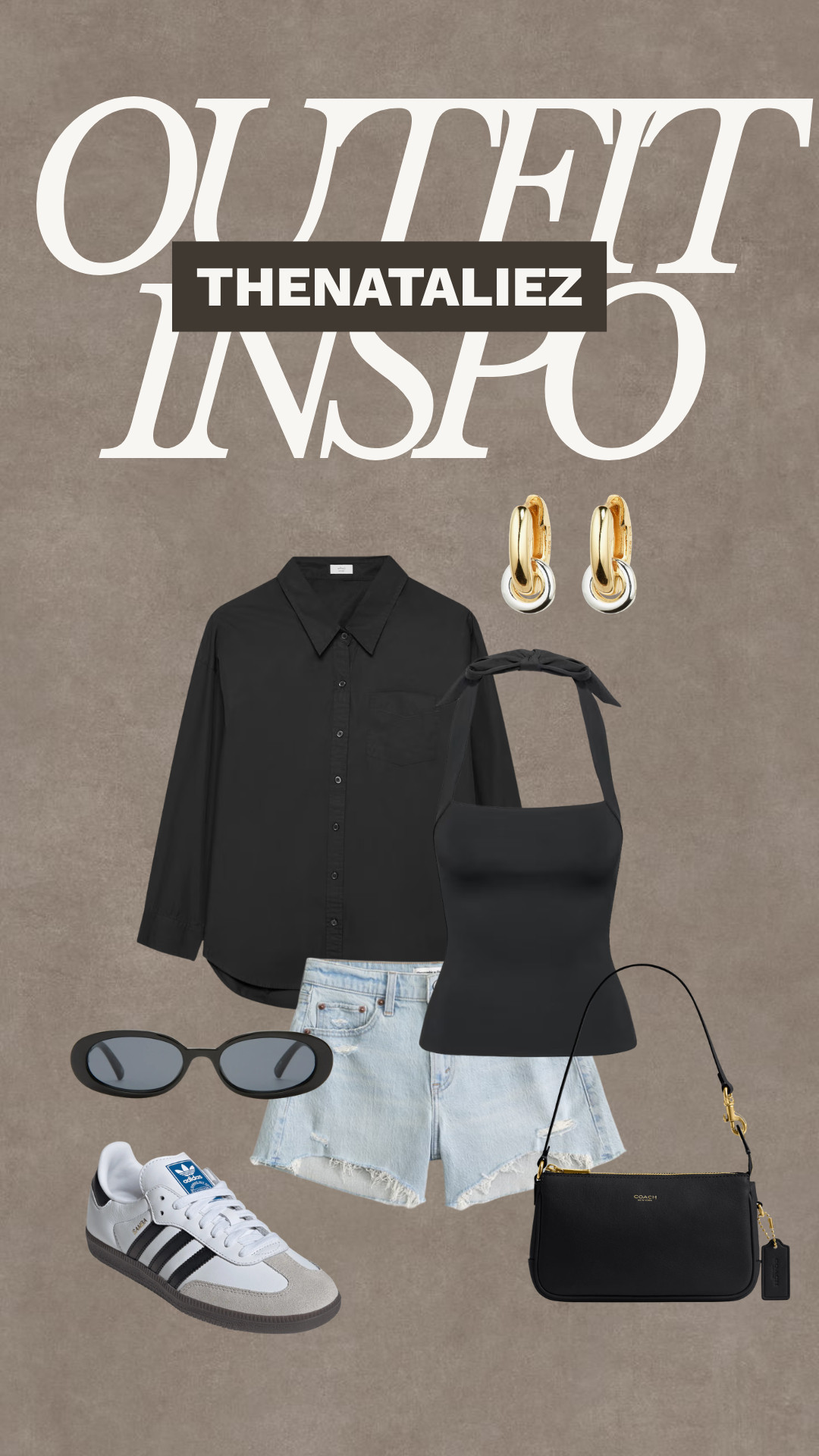 Spring outfit inspo with button up and jean shorts 

 #LTKootd #LTKSeasonal #LTKU