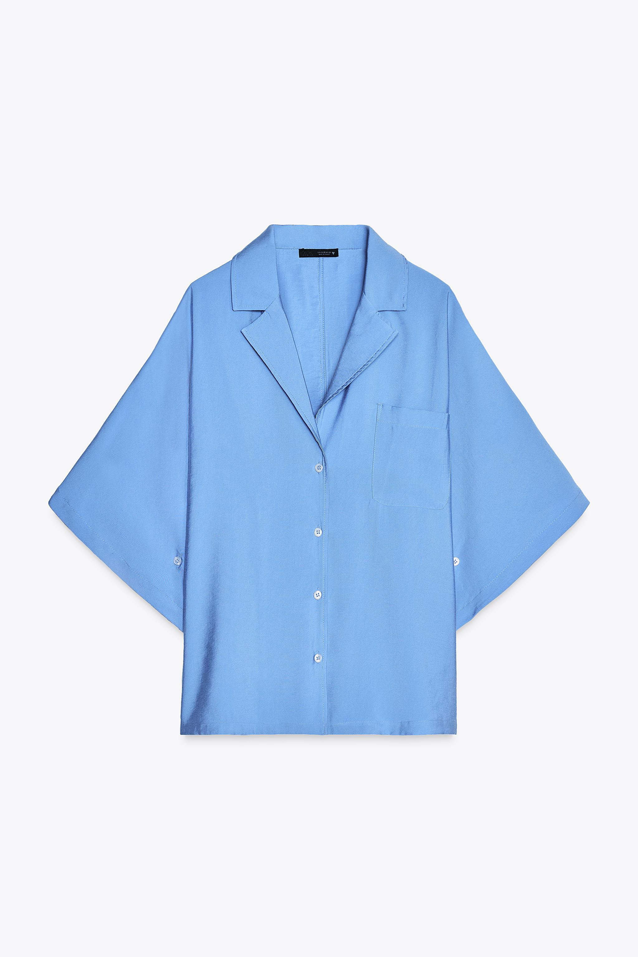 FLOWY OVERSIZED SHIRT | Zara US