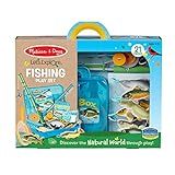 Melissa & Doug Let’s Explore Fishing Play Set – 21 Pieces - Toy Fishing Set For Toddlers And ... | Amazon (US)