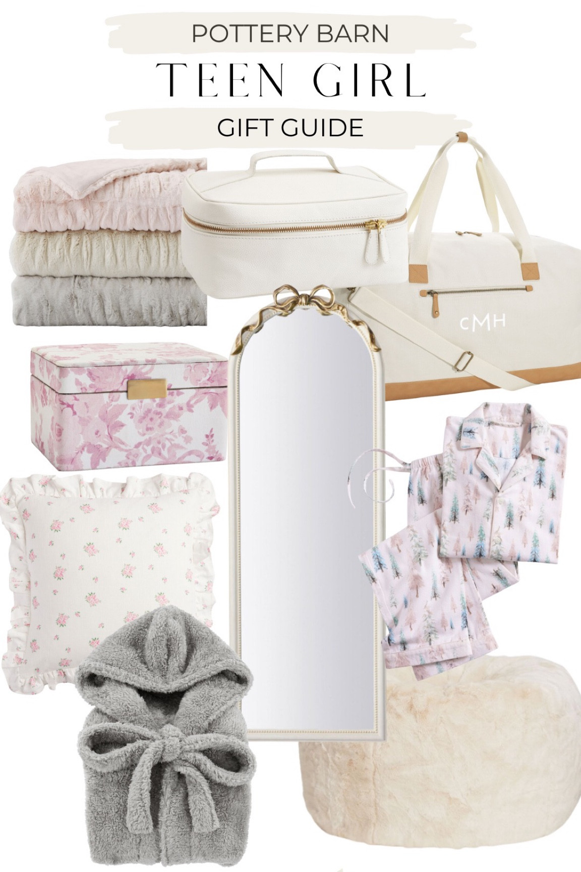 Gift guide for for teen girls from Pottery Barn // duffle bag // cozy robe // blanket 

#LTKHoliday #LTKSeasonal #LTKGiftGuide