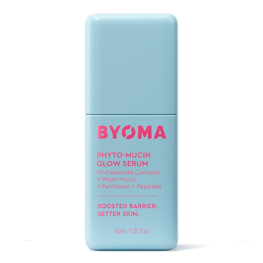 BYOMA Phyto-Mucin Glow Serum (40ml) Hydrating Mucin Face Serum - Plumps, Primes and Nourishes wit... | Amazon (UK)