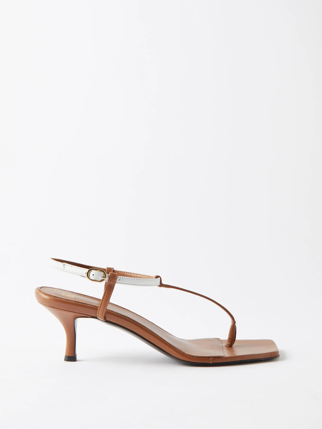 The Bicolour leather sandals | Matches (US)