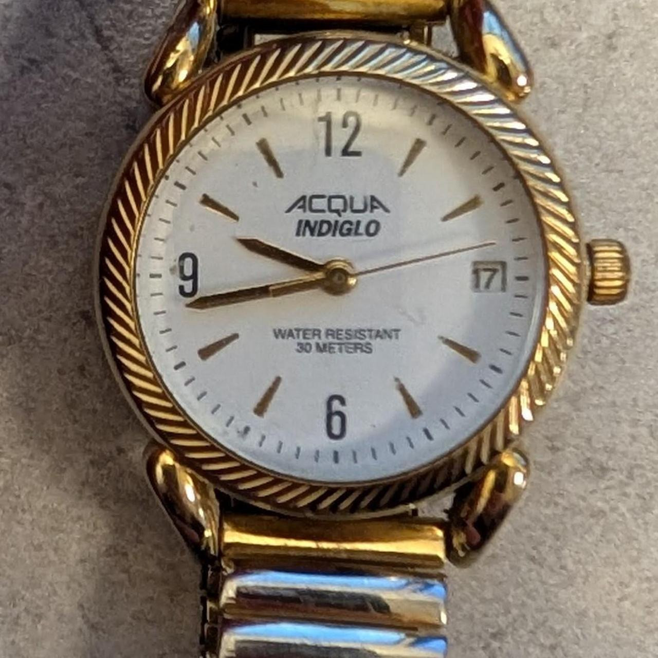 Timex Women's Watch - Gold/Silver | Depop US