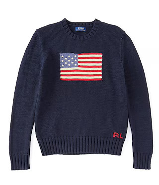 Big Boys 8-20 American Flag Sweater | Dillard's