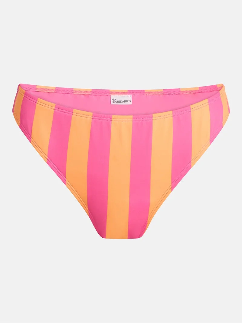 No Boundaries Mid Rise Bikini Bottoms, Women's XXS-XXL | Walmart (US)