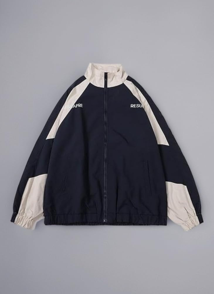 Pbkabiug Vintage Women's Hip Hop Style Patchwork Windbreak Unisex Streetwear Lightweight Bomber J... | Amazon (UK)