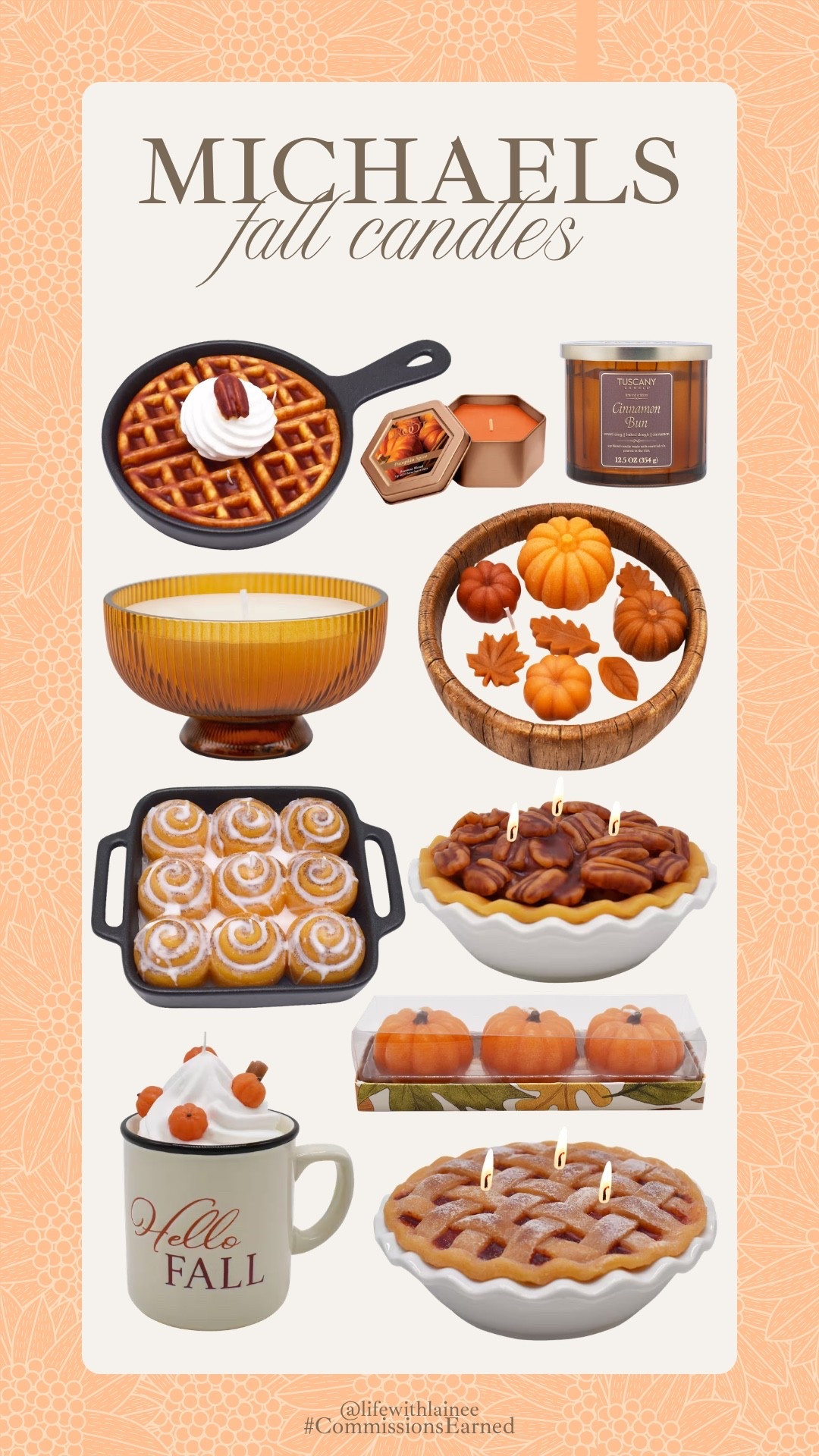 Look how cute these Fall candles are from @Michaels 😍🧡

New arrivals, finds under 100, watchnow, finds under 50, fall finds, Elaina Zinke

#LTKSeasonal #LTKmomlife #LTKHome