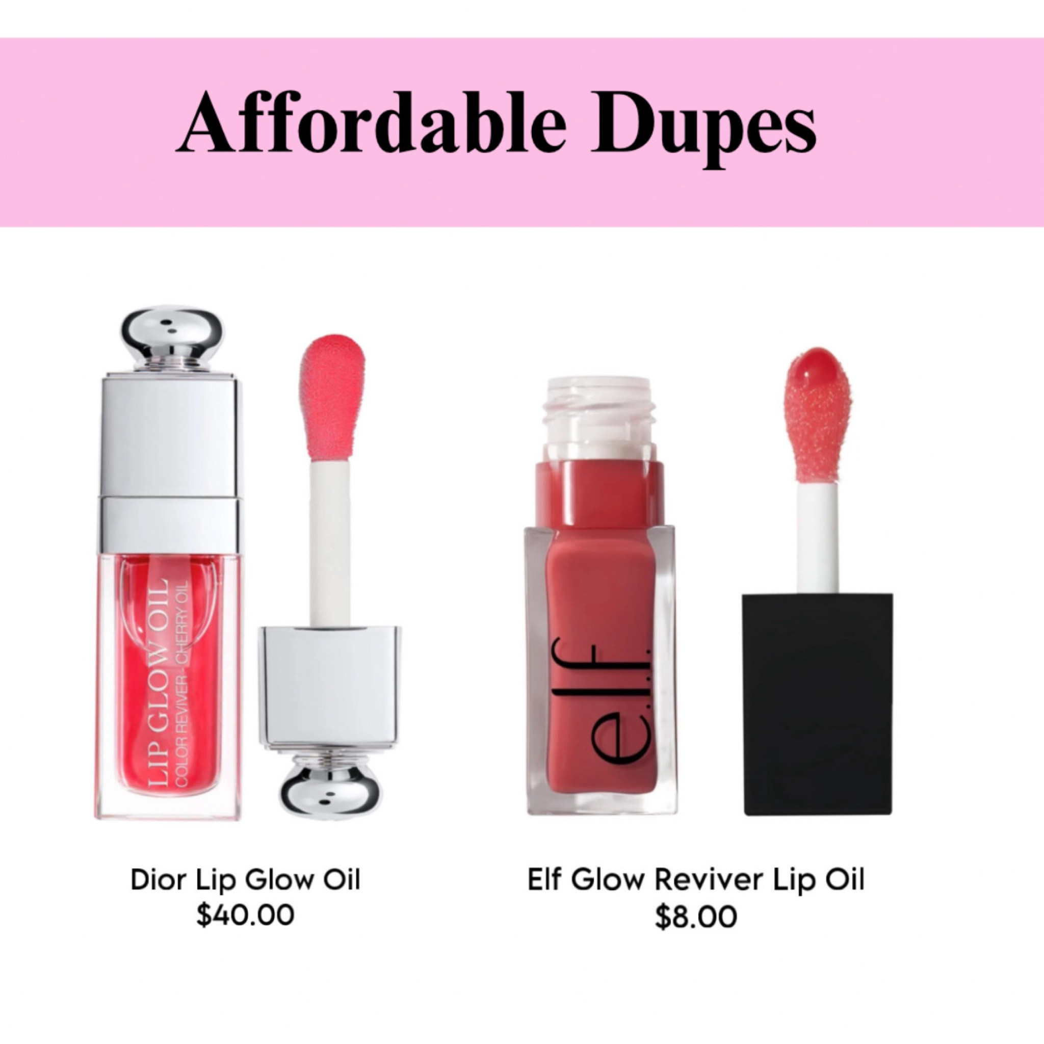 Affordable Dupes 

#LTKfindsunder50 #LTKbeauty #LTKxSephora