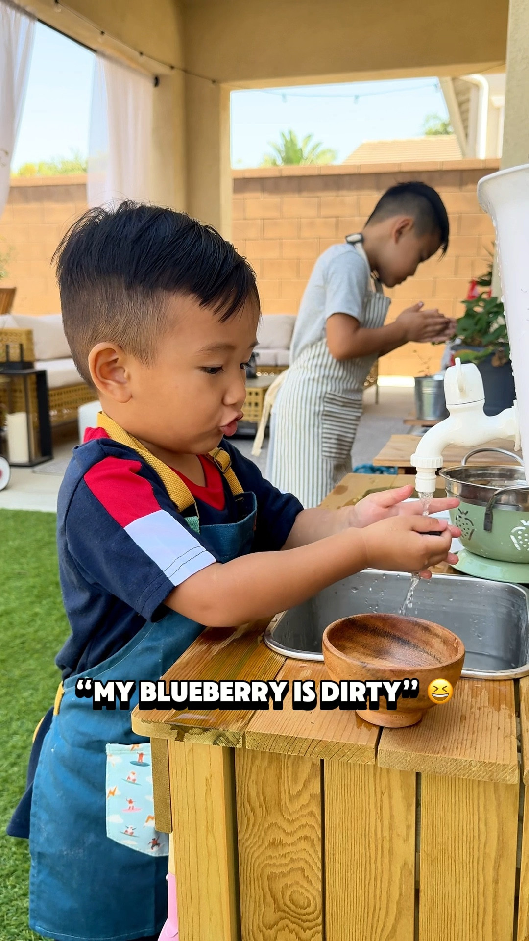 Mud kitchen fun 😋

#LTKFamily #LTKKids #LTKBaby