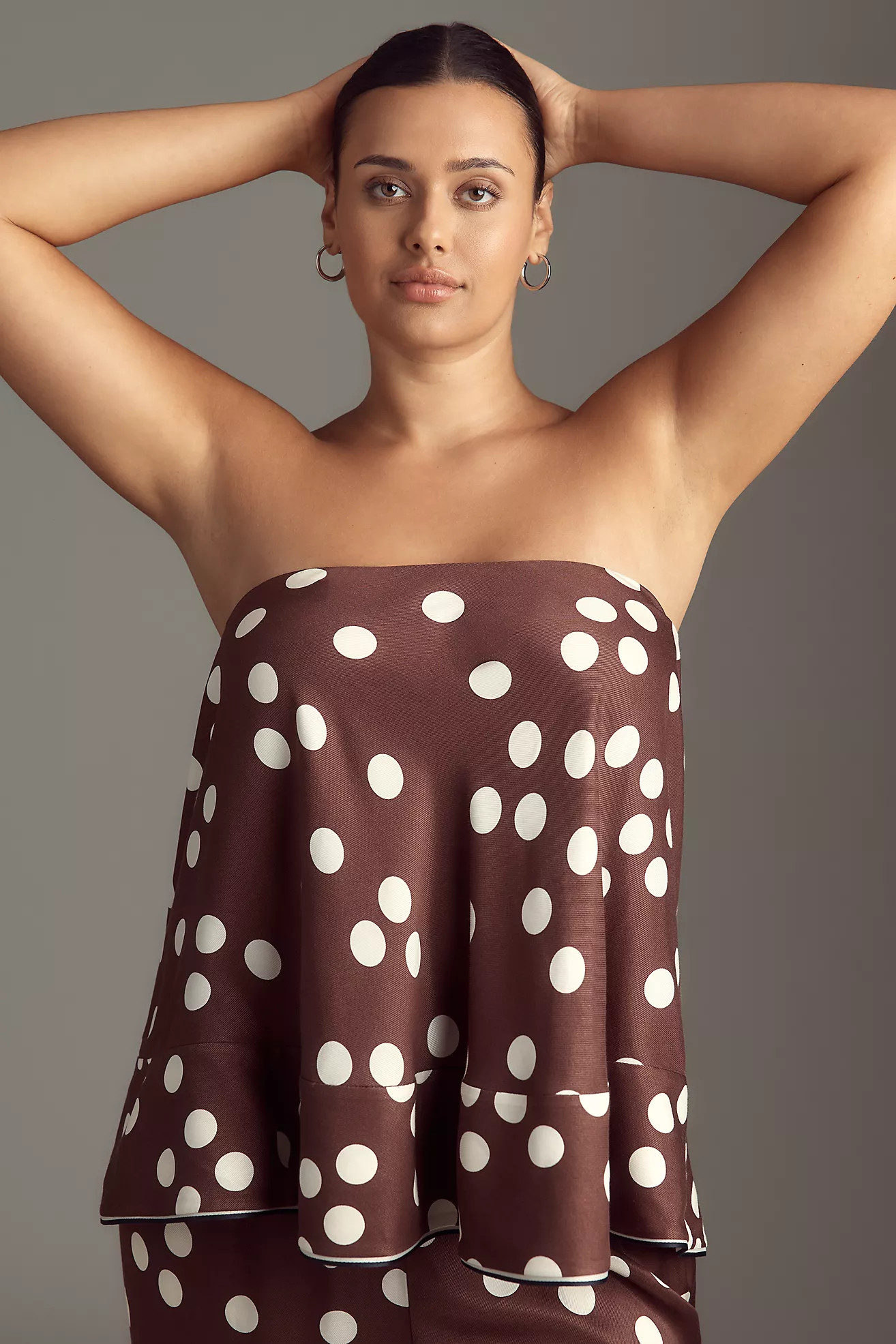 Jessica Strapless Swing Top by Maeve | Anthropologie (US)