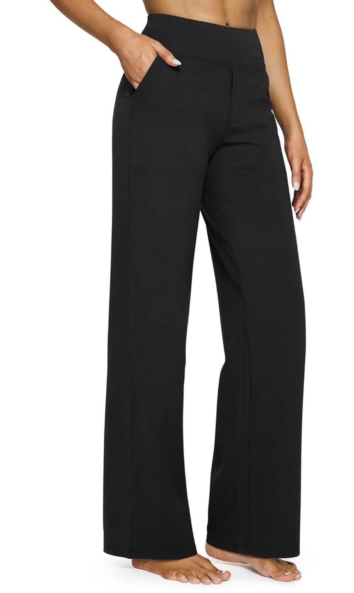 Yoga pants with pockets!! They are so comfy and look nice enough to wear to work! $29 with prime!
#amazonprimedaydeals 

#LTKWorkwear #LTKStyleTip #LTKSaleAlert