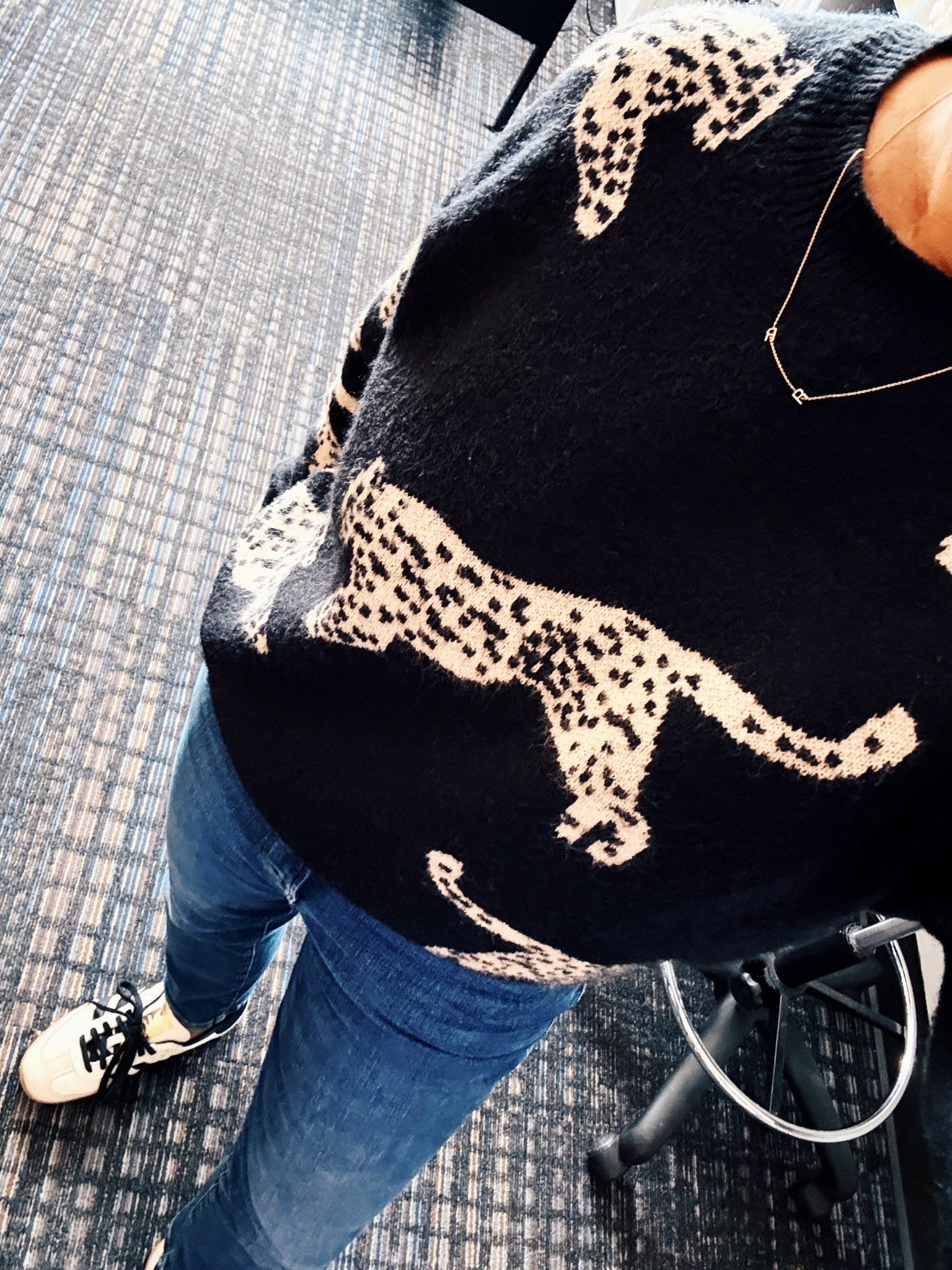 I’ll never tire of an animal print, and this leopard sweater is a fun take on that!

#LTKootd #LTKOver40 #LTKFindsUnder50
