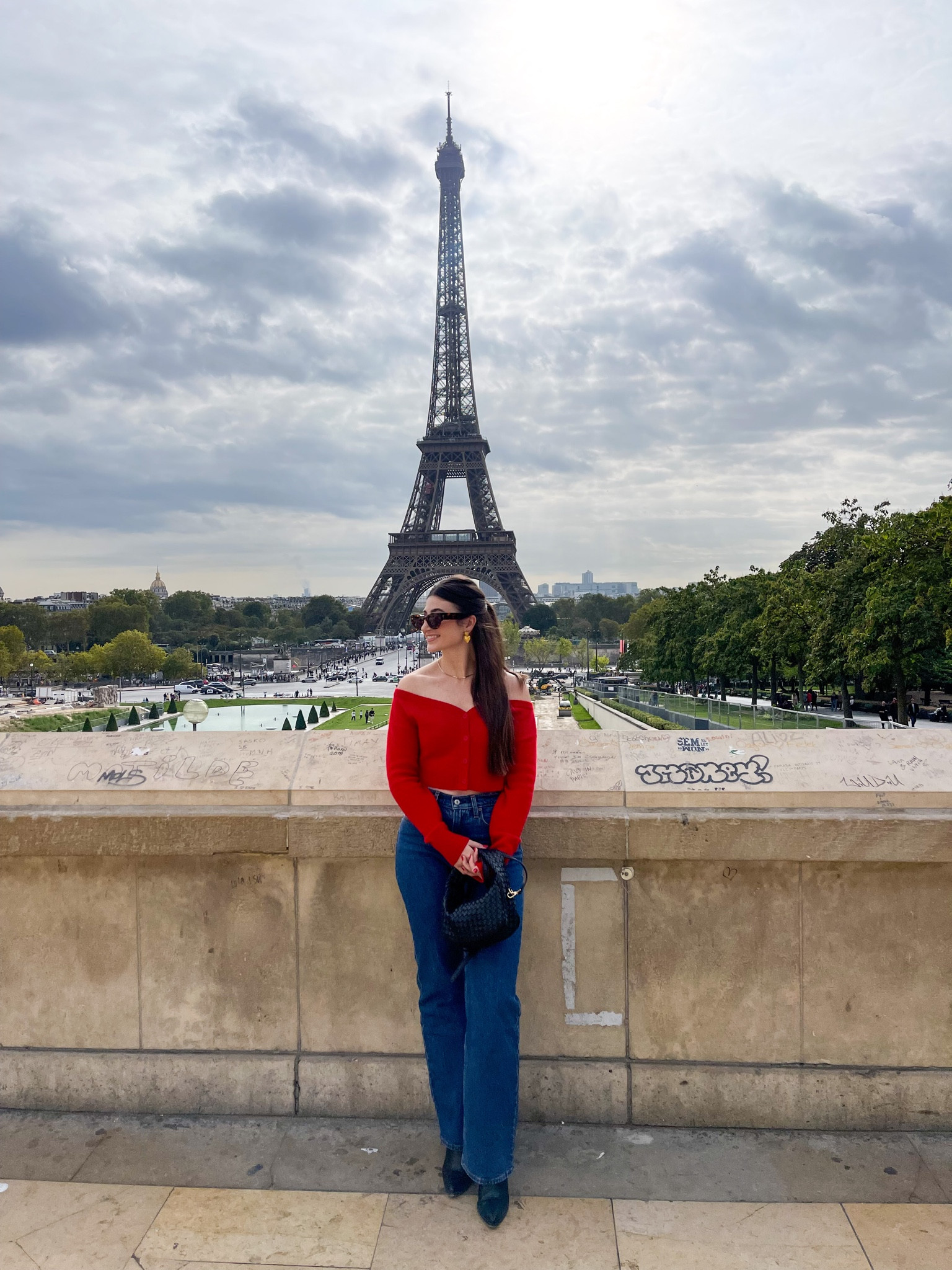 Paris outfit 

Fall outfit , red sweater , cashmere sweater , off the shoulder sweater , dark wash jeans 

#LTKSeasonal #LTKtravel #LTKHoliday