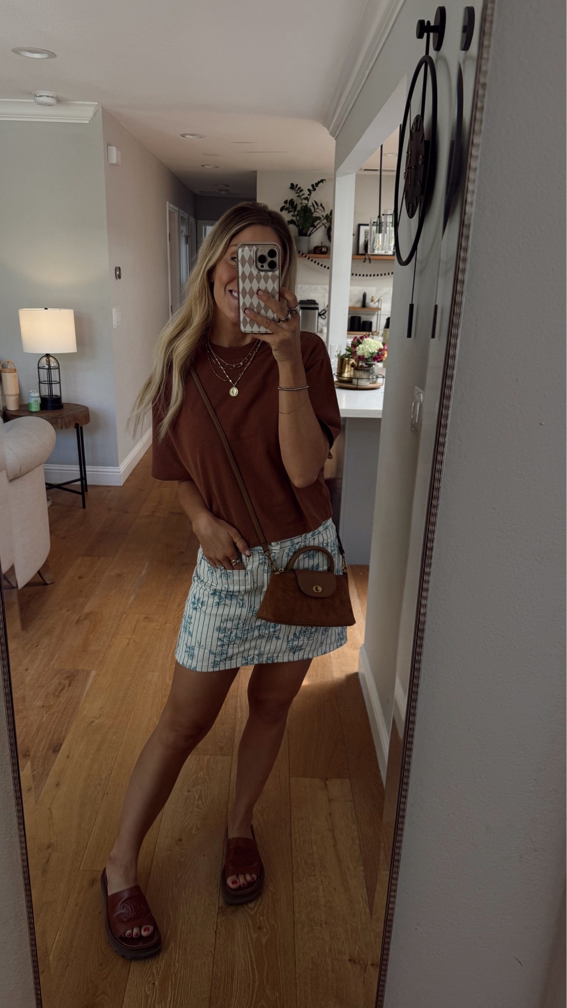 Fall colors but make it 80 degrees 😅🤎 all target!! Loving this skirt… on sale this weekend.

#LTKdayinmylife #LTKootd #LTKgrwm