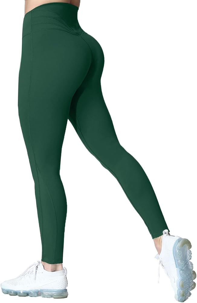 Aoxjox High Waisted Workout Leggings for Women Trinity Yoga Pants 26.5" | Amazon (US)