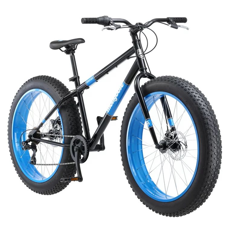 Mongoose Dolomite Men's Fat Tire Bike, 26-inch wheels, 7 speeds, Black - Walmart.com | Walmart (US)