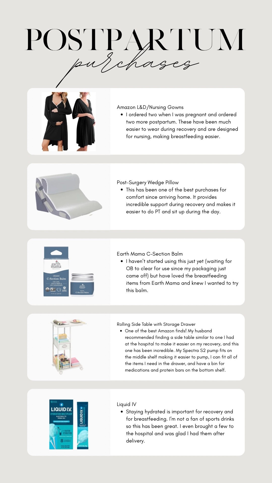 Postpartum purchases & favourites since returning home from a [unplanned] c-section 🩵

Legendairy Milk 15% off Discount Code: LAPLANSLM