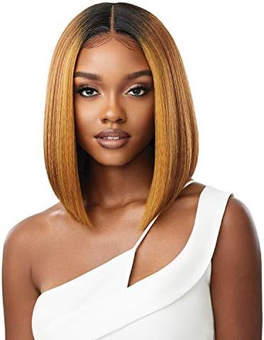 Amazon.com : Outre Melted Hairline Synthetic HD Lace Front Wig - ISABELLA (2 Dark Brown) : Beauty... | Amazon (US)