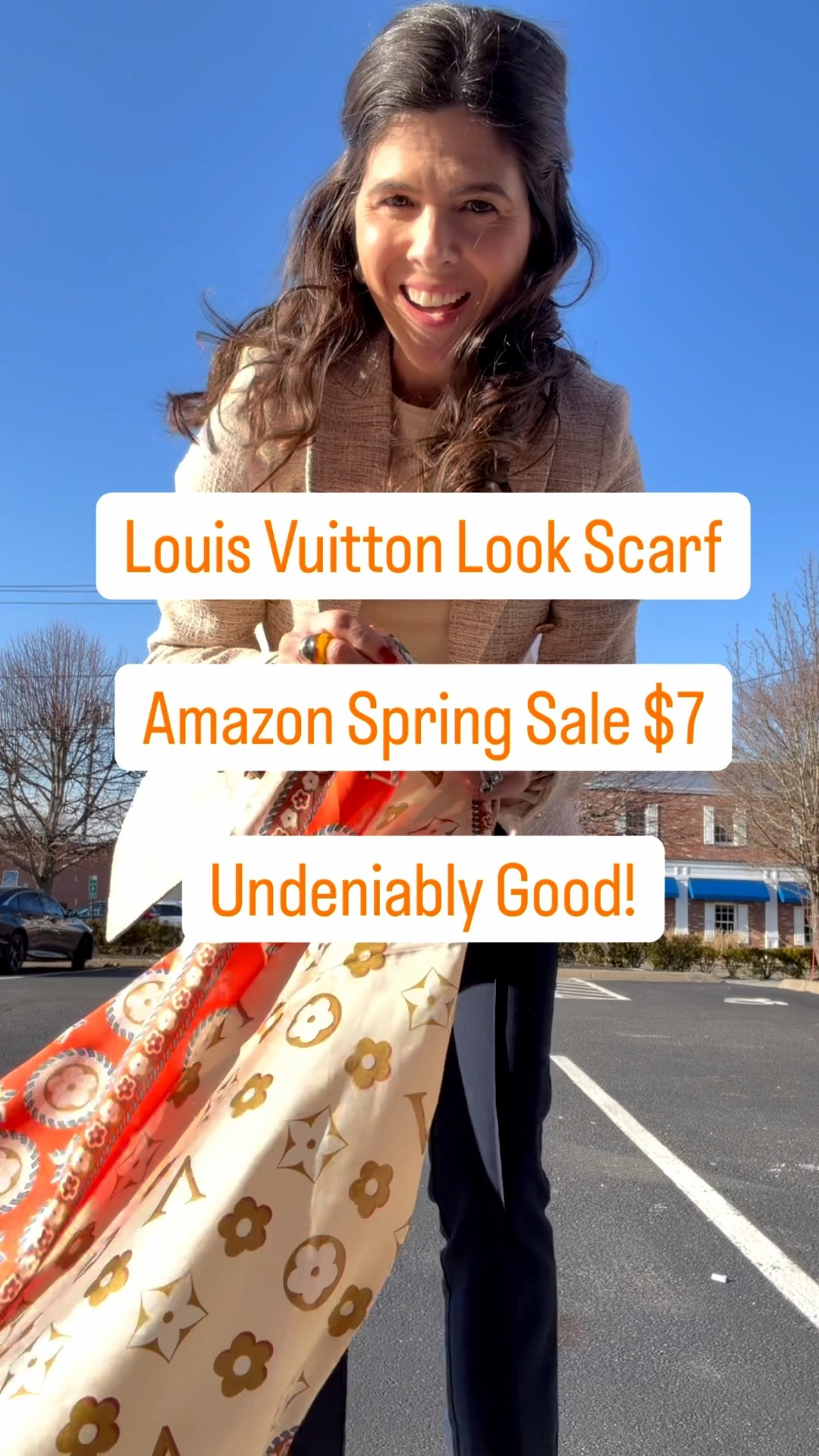 A gorgeous scarf for just $7 at the #amazonsale 

#LTKdayinmylife #LTKSeasonal #LTKootd