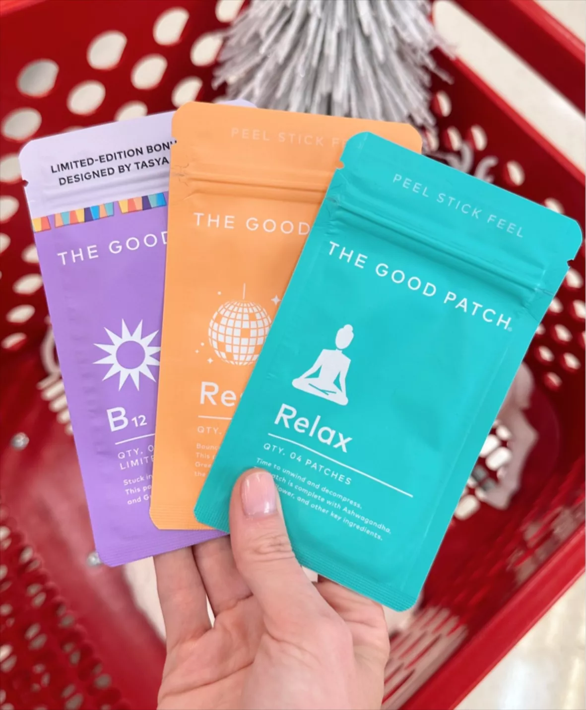 The Good Patch Relief Plant-based Vegan Wellness Patch - 4ct : Target