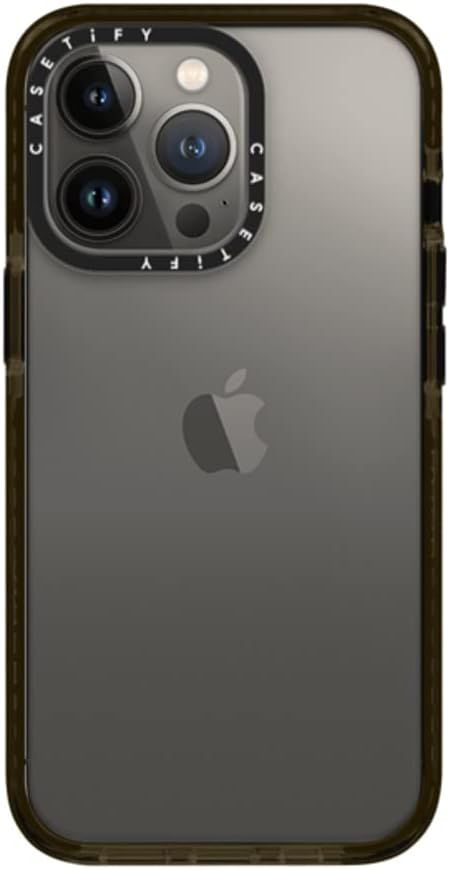 CASETiFY Impact Case for iPhone 13 Pro - Black Clear | Amazon (US)