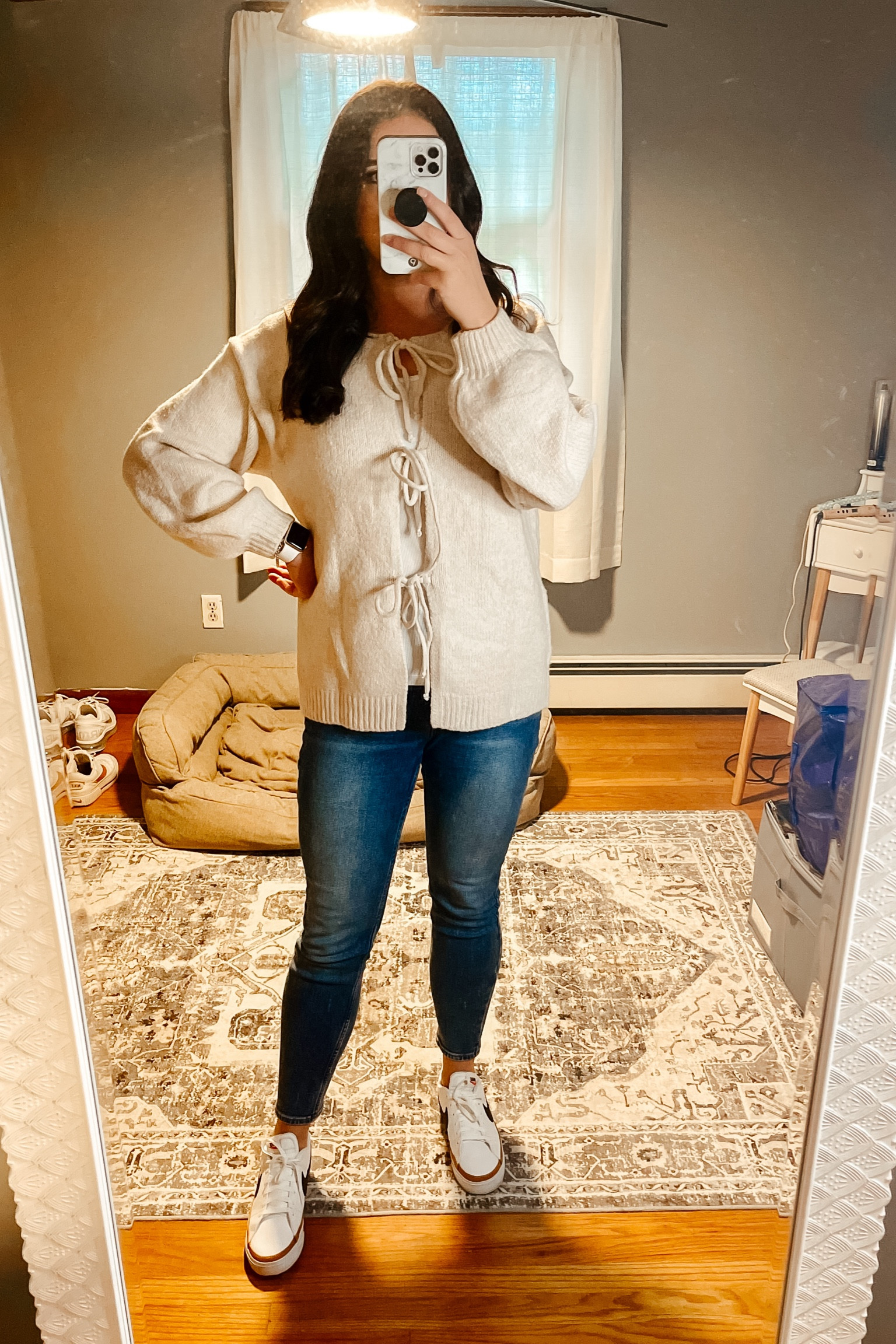 Fall outfit
Bow cardigan
Sweater
Shein
Abercrombie 


#LTKFindsUnder100 #LTKSaleAlert #LTKFindsUnder50