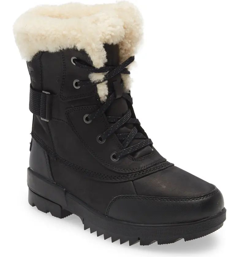 SOREL Tivoli IV Parc Genuine Shearling Trim Waterproof Boot | Nordstrom | Nordstrom Canada