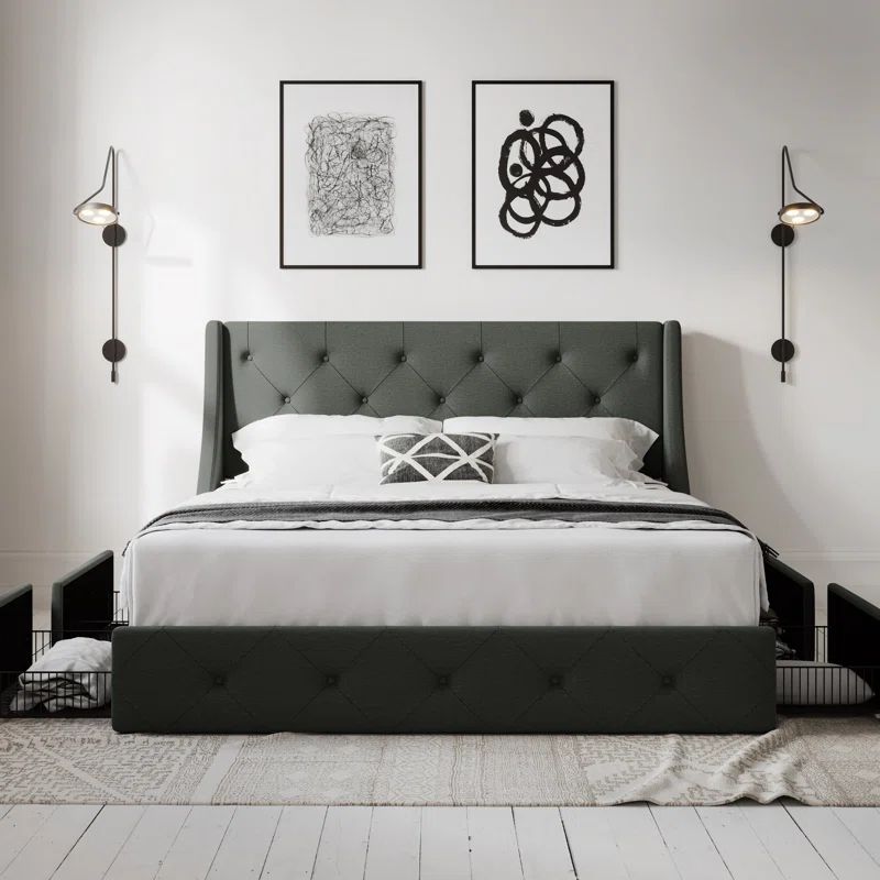Brij Upholstered Storage Bed | Wayfair North America