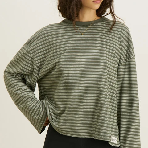 Boxy Crew Long Sleeve | Joah Brown