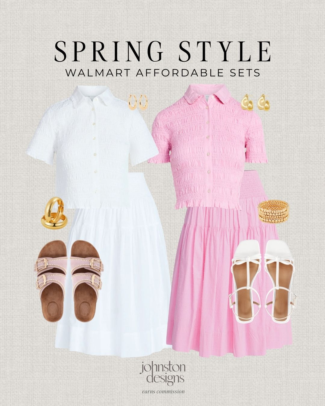 Walmart spring style featuring the prettiest affordable matching sets. These easy skirt sets are perfect for brunch, spring events, and warm-weather days when you want an effortless outfit. 🌸

Walmart spring outfit, walmart matching set, walmart skirt set, walmart fashion finds, walmart womens clothing, affordable spring outfits, walmart outfit ideas, pink spring outfit, white skirt set outfit, walmart clothing finds, casual spring outfit, budget friendly fashion, walmart spring fashion, feminine spring outfit, walmart fashion haul. 

 #LTKootd #LTKSeasonal