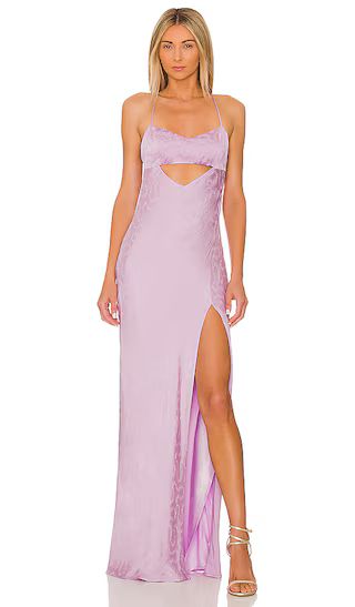 Evelyn Gown in Lilac Purple | Revolve Clothing (Global)