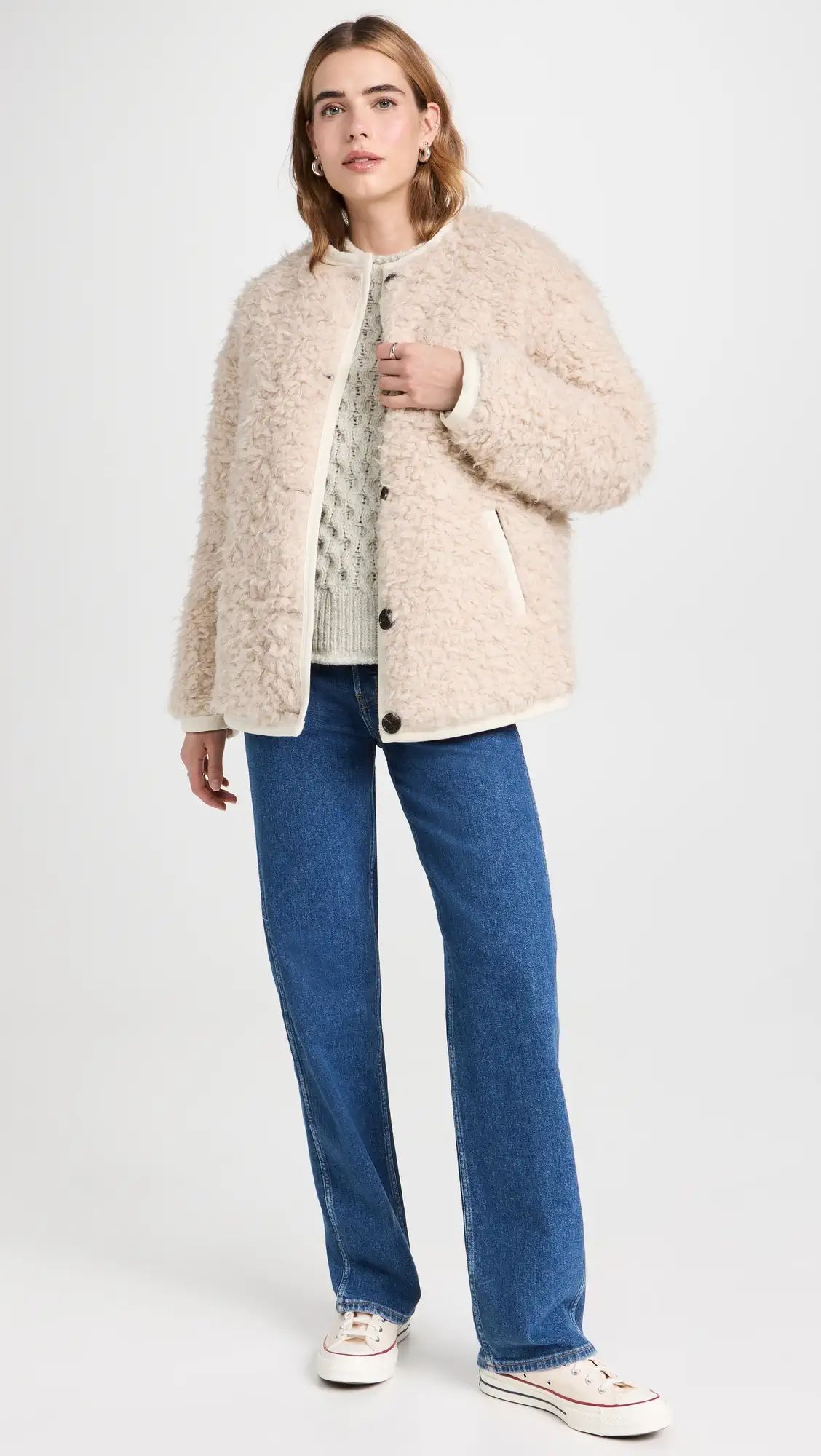 Alex Mill Reversible Polar Bear Jacket | Shopbop | Shopbop