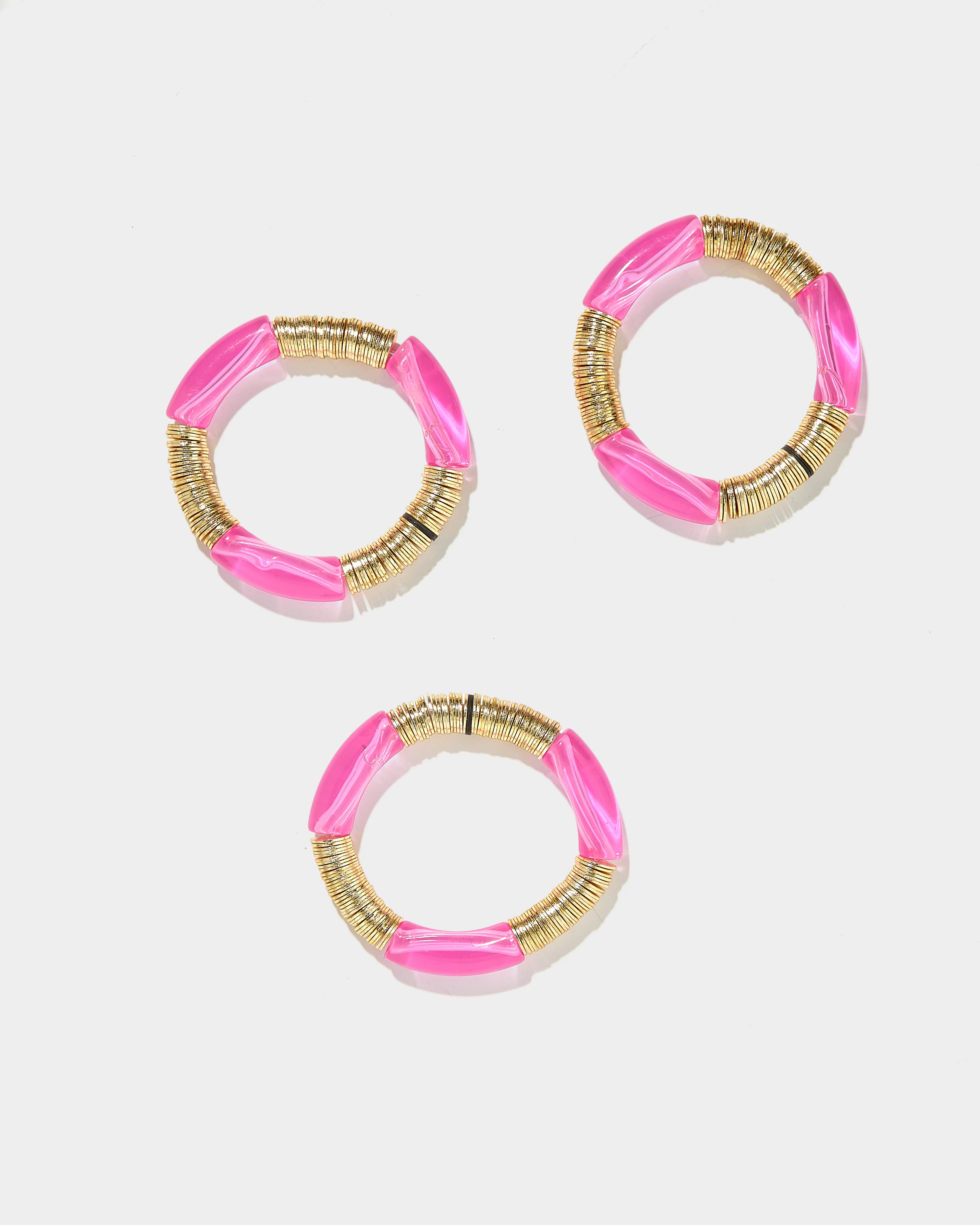 Hibiscus Pink Zo Bracelet | Allie + Bess