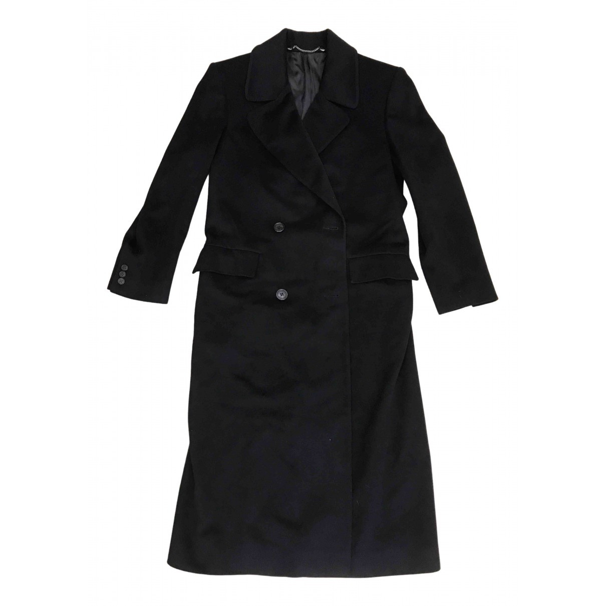 Burberry Black Wool Trench coats | Vestiaire Collective (Global)