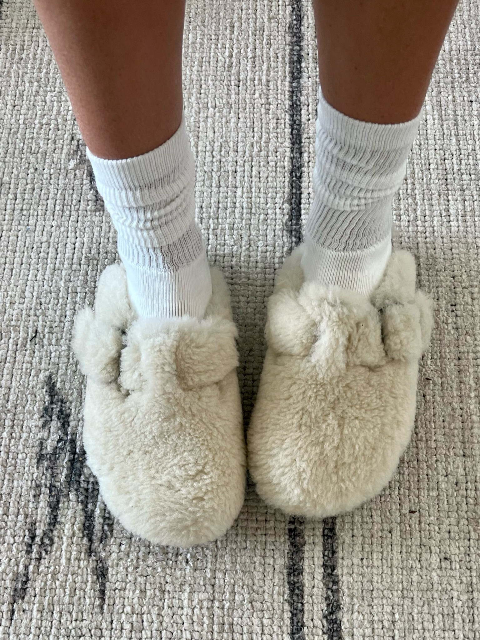 Sherpa Birkenstock slides

#LTKSeasonal