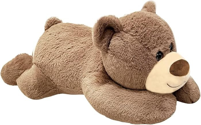 3.5 LB Weighted Stuffed Animals Bear, 24 Inch Weighted Plush Animals Throw Pillow, Cute Kawaii Pl... | Amazon (US)