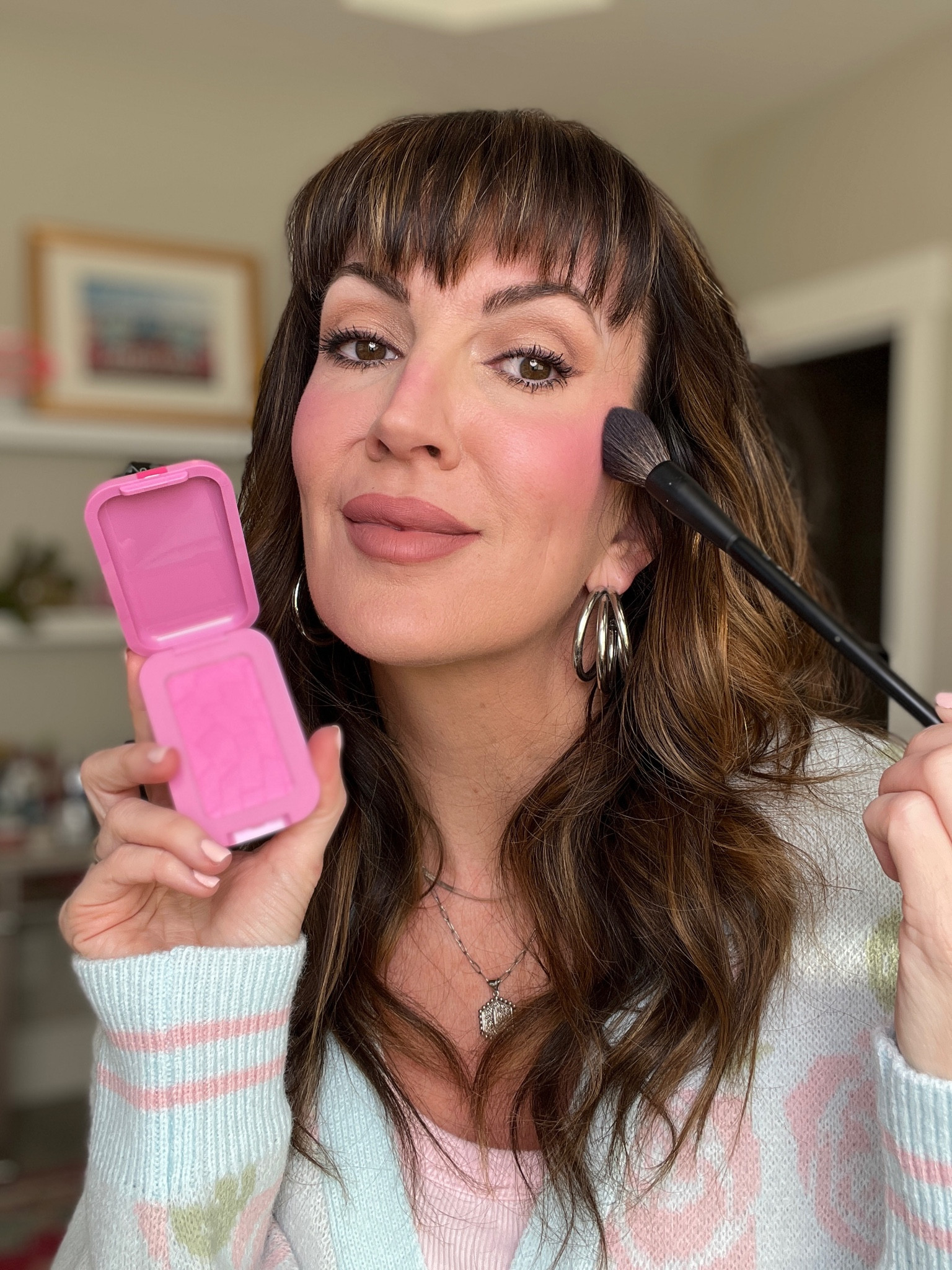 🩷 I cannot recommend the new NYX Buttermelt blushes enough! They’re highly pigmented and glide on like butta! Shade : cool candy pink “My Butta Half” 

#LTKFindsUnder50 #LTKOver40 #LTKBeauty