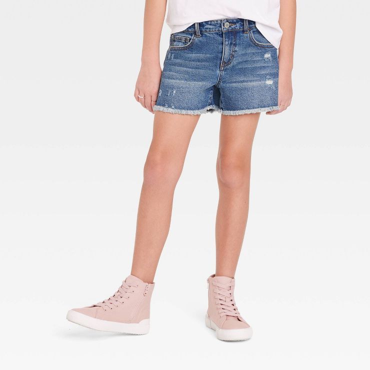 Girls' Mid-Rise Jean Shorts - art class™ | Target